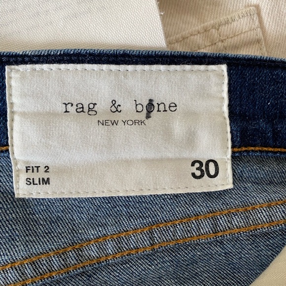 rag & bone men’s jeans, fit 2 slim - Picture 2 of 4